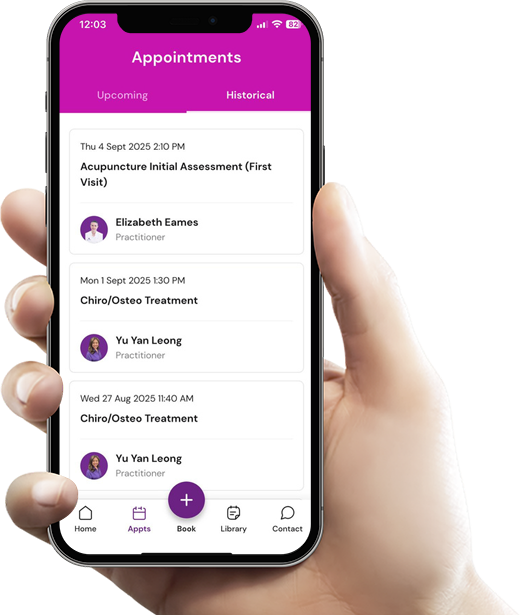 BacktoHealth Mobile App