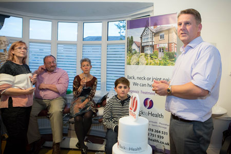 10 Year celebration at Back to Health