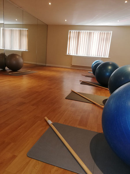 Studio space for hire at Back to Health in Chester