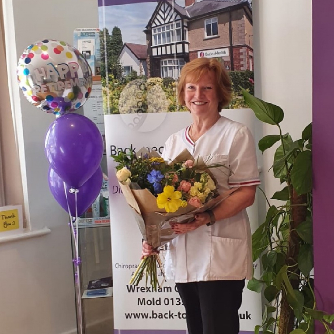 Chester Chiropractic Clinic's Lynn Cooper Retires